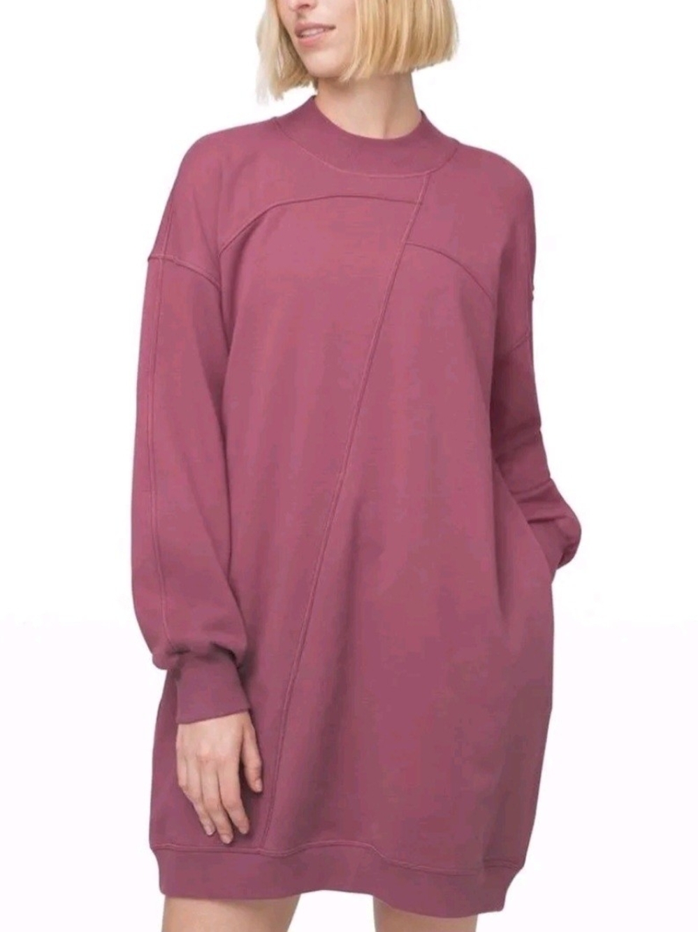 LULULEMON BROKEN BEATS SWEATER DRESS  $128